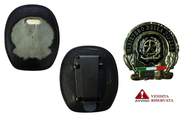 Porta Distintivo Da Cintura Ministero Difesa Forze Armate  Ascot  VENDITA RISERVATA Art. 606AS51