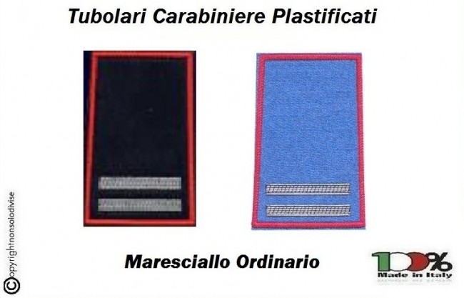 Tubolari Carabinieri Estivi - Invernali Maresciallo Ordinario Art.CC-T19