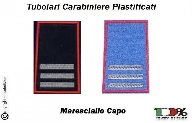 Tubolari Carabinieri Estivi - Invernali Maresciallo Capo Art. CC-T18