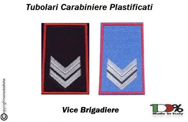 Tubolari Carabinieri Estivi - Invernali Vice Brigadiere Art. CC-T15