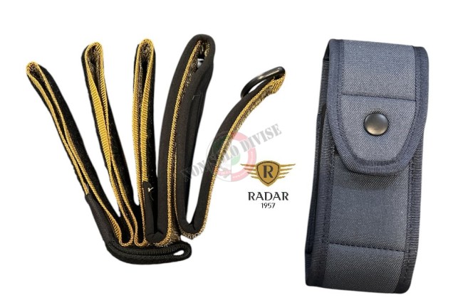 Porta manette Contenitive in Cordura Multilayer Rinforzata Polizia carabinieri Locale Guardia di Finanza NEW Radar 1951 Art. 4086-5149