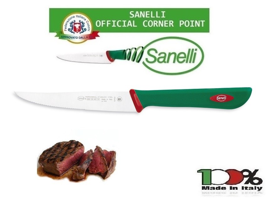 Linea Premana Professional Knife Coltello Costata cm 12 Sanelli