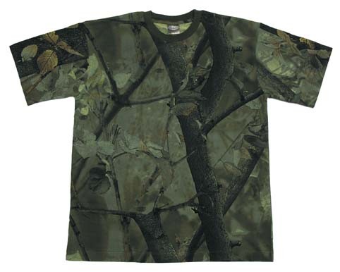 Uomo Mimetico T-Shirt Manica Corta Militare Pesca Caccia - Foto 7