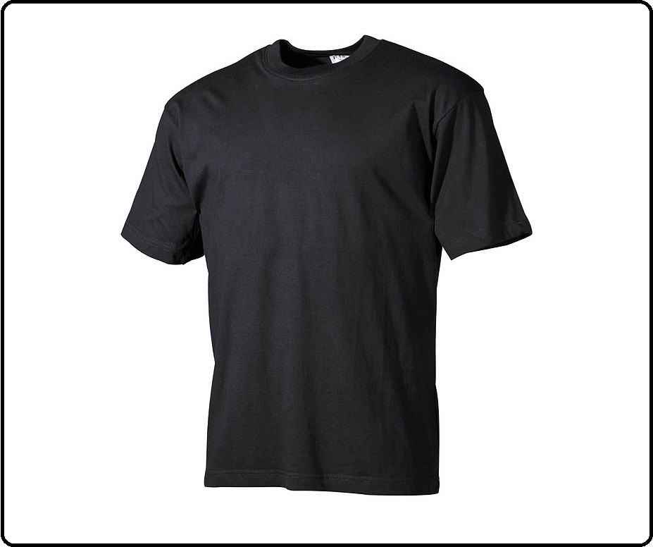 maglietta corta nera