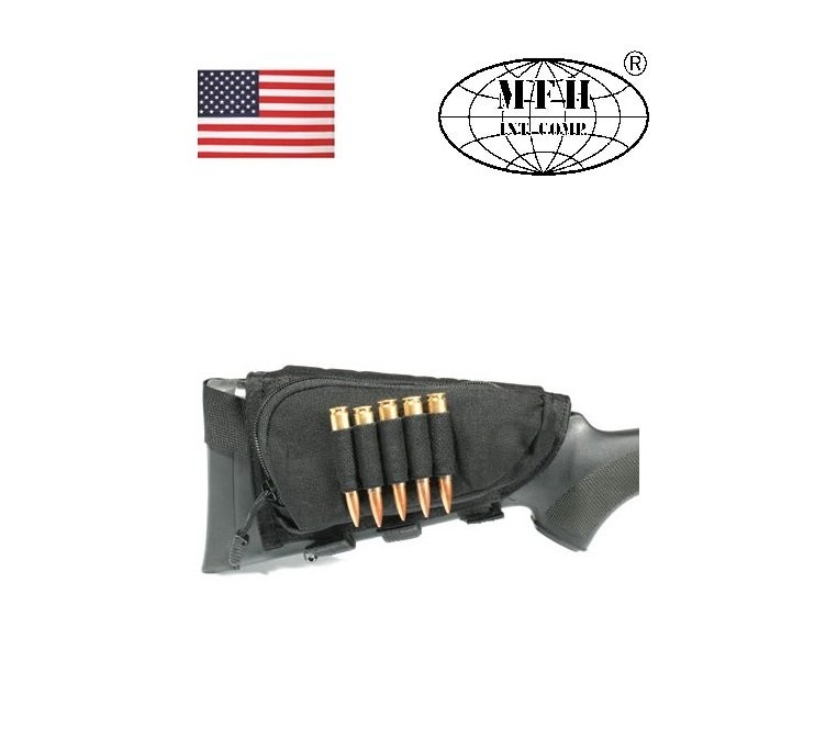 Porta Munizioni Per Fucile Da Caccia - Nylon, 10 Colpi, Cinturino - Foto 3