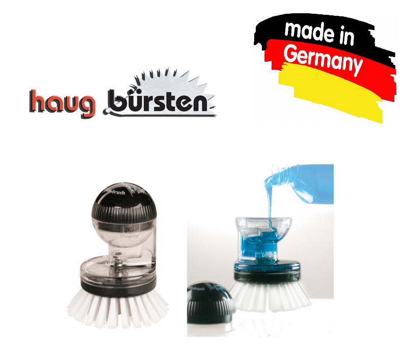 IEGUIWOR Spazzola Per Piatti Con Anico In Silicone,Spazzola Lavapiatti,Spazzole Per Pulizia