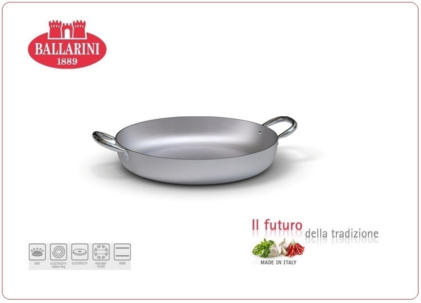 Tegame Ballarini In Alluminio Da 50 Cm - Per Cucina Professionale E Domestica - Foto 8