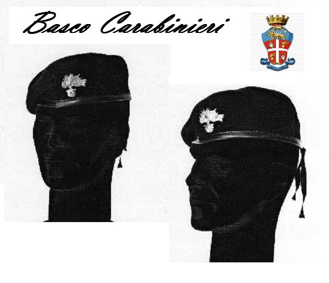 Basco Cavalleria Basco Nero Carabinieri Carabinieri Basco Nero