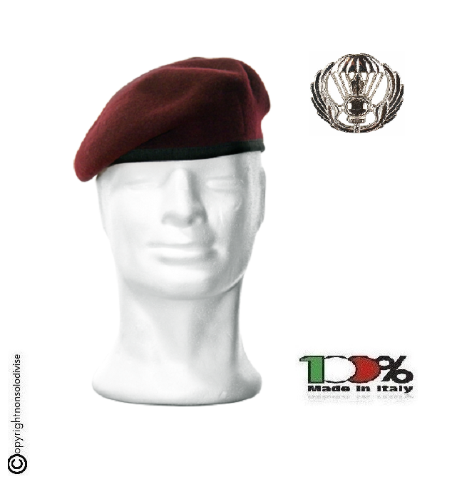 Basco Spagnolo Militare OUTLET MILITARY Basco Spagnolo Puro Lana