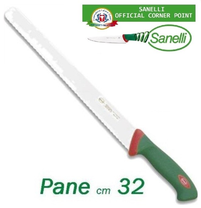 Linea Premana Professional Knife Coltello Pane cm 32 Sanelli
