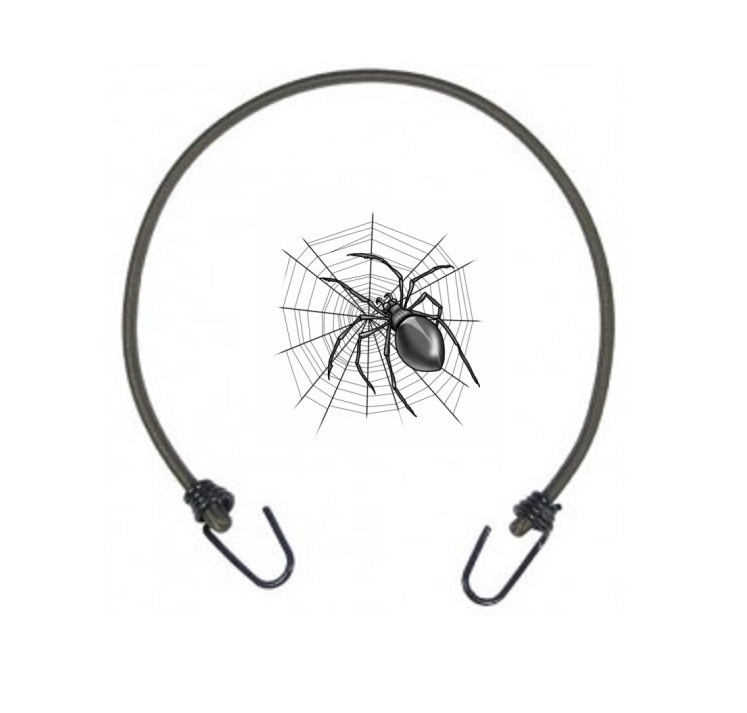 Corde Elastiche Con Gancio 10 X 100 Cm, 8mm, Resistenti E Robuste Per Campeggio, Fai Da Te E Fissaggio