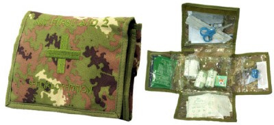 MedEduQuest Kit di allenamento per ferite da arma da fuoco, kit di allenamento Stop The Bleed, kit di controllo sanguinamento per lezioni mediche - borsa per il trasporto