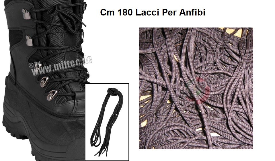 lacci per anfibi lunghi
