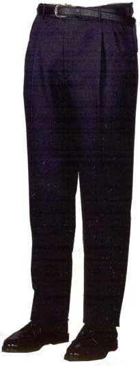 Pantalone Pantaloni 100% Fresco Lana Blu Notte o Nero Estivo Vigilanza  Polizia Locale Siggi Italia Art.28PA0897/01-9110