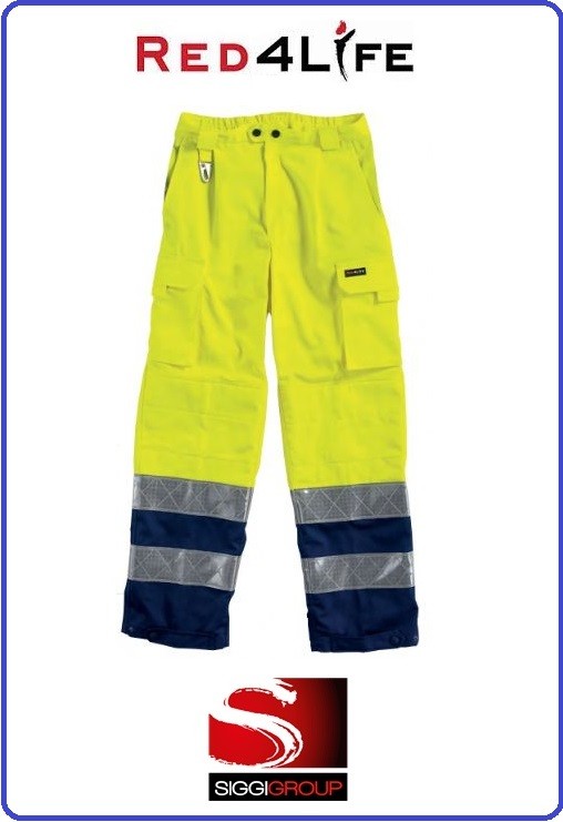 Pantaloni Alta visibilità rinforzati e resistenti - Workteam C3314