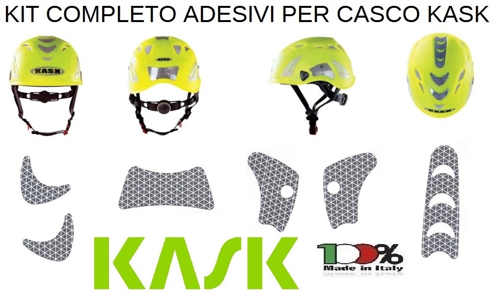Serie Completa Adesivi per caschi KASK Plasma Art.WAC00001.055.00