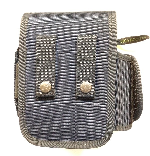 Borsetto Blu Nevy Multiuso per Cinturone Cordura Vega Holster Italia Nuova  Divisa Polizia di Stato Con Ricamo 2 Art.2G66B2