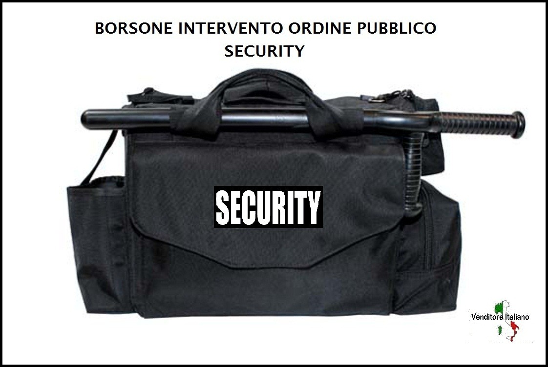 Borsone Intervento Borsa Operativa OP Ordine Pubblico Antisommossa