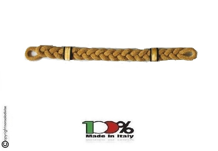 Soggolo Treccia Berretto - Ammiraglio Marina - Generale Esercito - Aeronautica  Militare - Guardia di finanza Art.NSD-S1