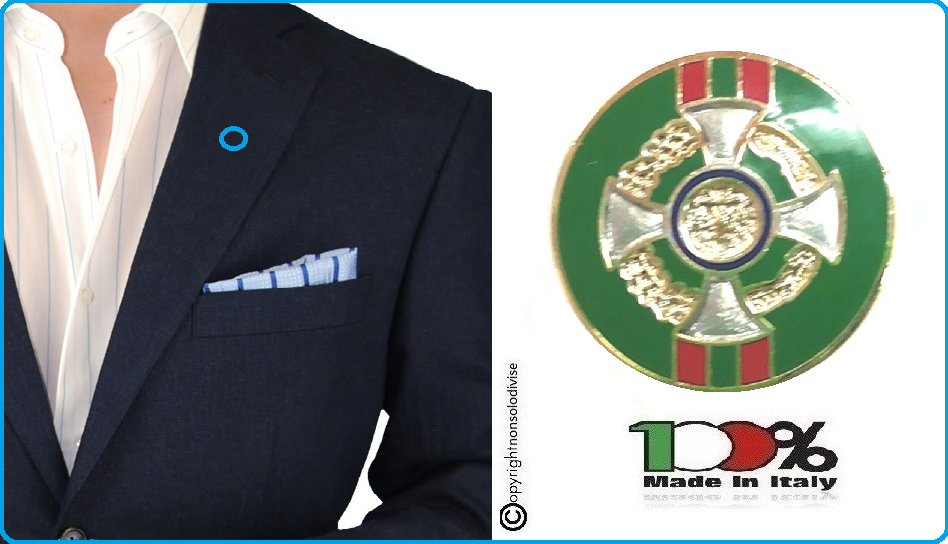 Spillino Alpini Esercito Italiano Dorato Pin da giacca per Associazioni 