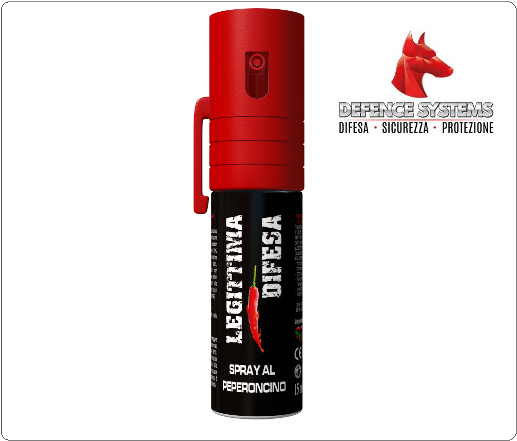 Spray Peperoncino Novità LEGITTIMA DIFESA Potentissimo Defend Sistem Libera  Vendita Art. 96100 INFO PRODOTTO Spray Legittima difesa anti-aggressione.  Questo spray per la difesa personale è adatto per tutti come donne, uomini,  studenti