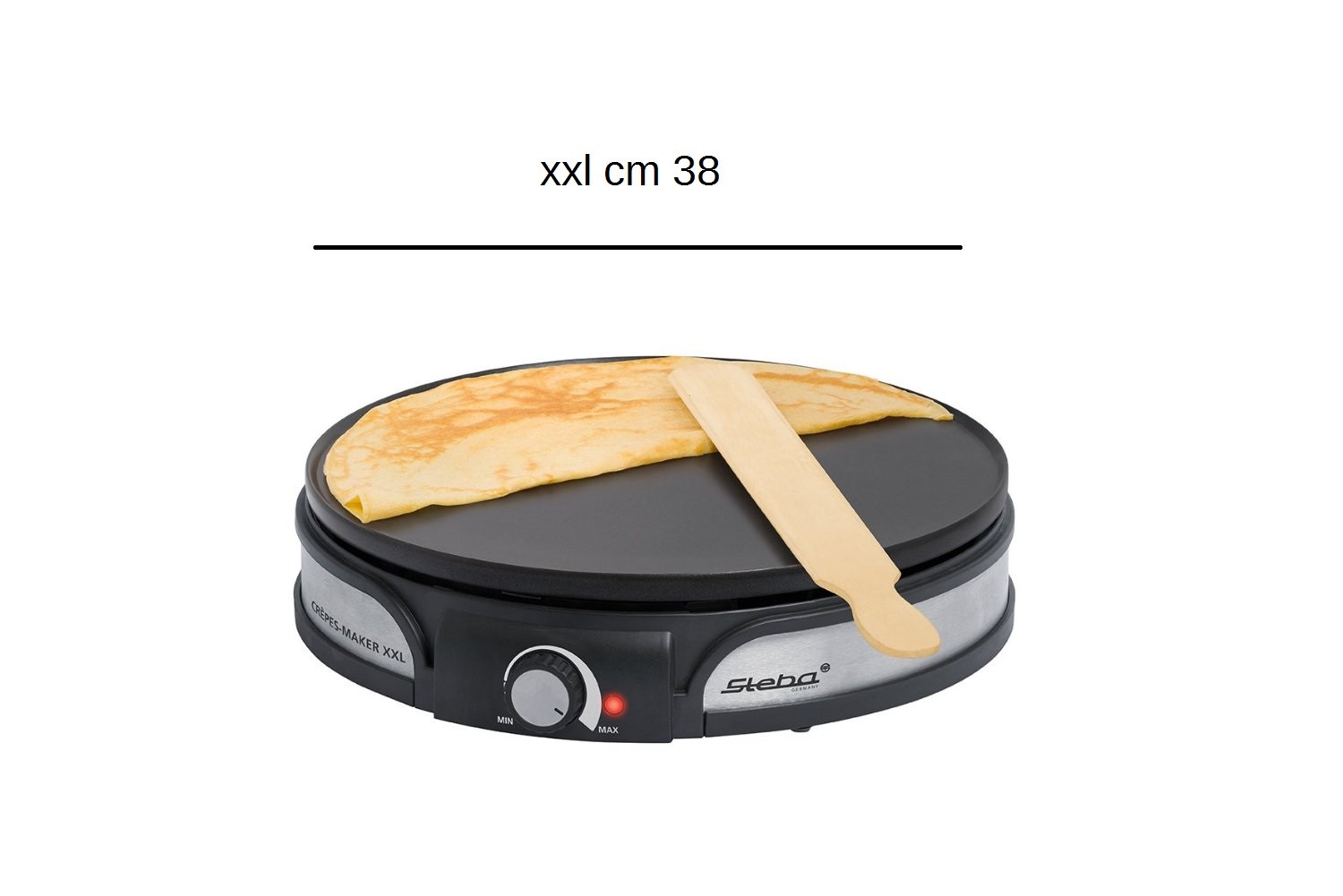 Piastra Elettrica Professionale Crepes Maker XXL CR 35 Steba Art.183500