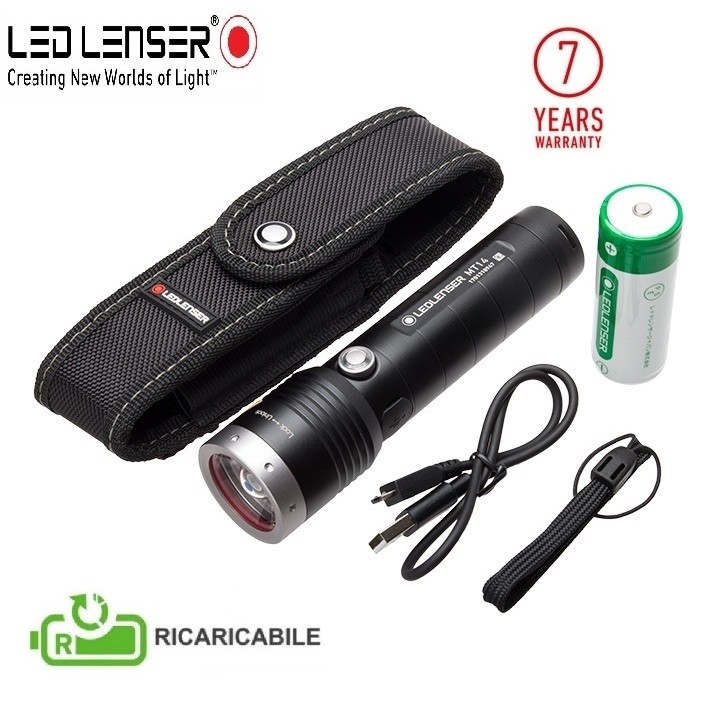 Torcia Professionale 1000 lm Novità LED Lenser® MT14 Art.500844