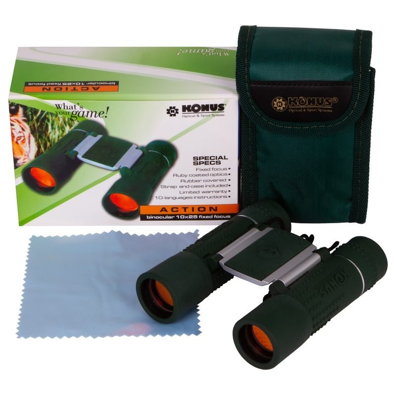 Canocchiale Konus Militare Caccia Soft Air 10x25 Art.2041