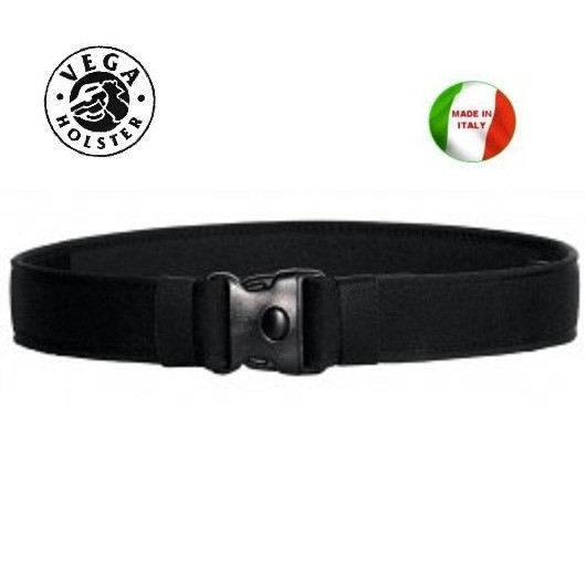 Cinturone Tattico Verde In Cordura Con Fibbia Di Sicurezza - Altezza 5,5 Cm, Regolabile Fino 144 Cm - Foto 3