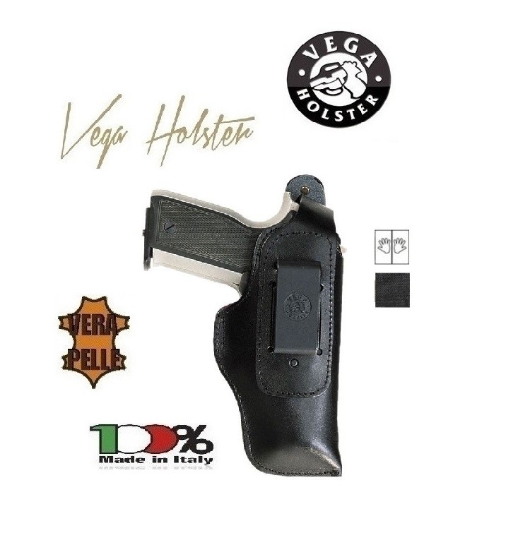 Barsony Holsters & Belts Dimensione 20 Beretta Colt EAA CZ Toro destra Marrone Fondina in pelle tuckable 