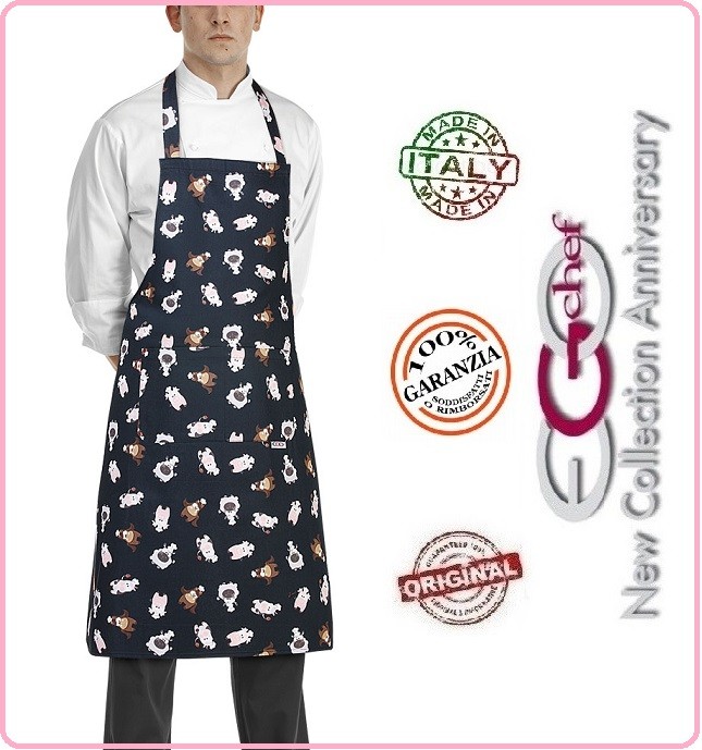 Grembiule Con Pettorina Unisex Con Stampa Api E Miele - Impermeabile, Con Tasche, Per Cucina, BBQ, Giardinaggio