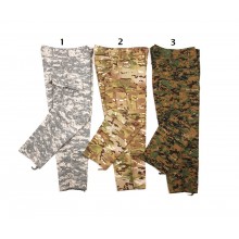 Pantaloni Ripstop BDU Multitasche Multicam - Digital - ACU  Militare Esercito Caccia Art. 111233