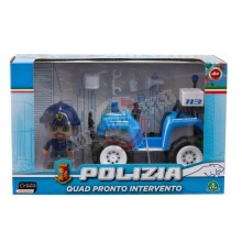 Quad Con Personaggio Polizia di Stato Giochi Preziosi Art. PS.GPPL105000