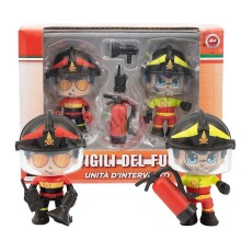 Set 2 Personaggi Vigili Del Fuoco Giochi Preziosi Art. VF.GPVGL00000