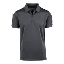 Polo Tattica Quick Dry con Cerniera INC101 Colore Grigio Guardie Giurate GPG Venatoria Federcaccia Art. 133408G