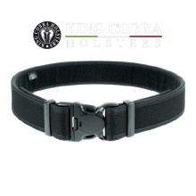 Cinturone Professionale Cordura Nera King Kobra Italia Polizia Carabinieri Guardie Giurate GPG IPS Art. KC-19170