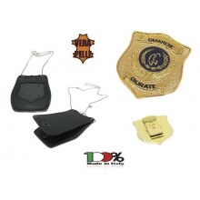 Porta Placca Doppio Uso Collo - Cintura Guardie Giurate GPG IPS Vega Holster 1WB110 Art. 1WB110OFF