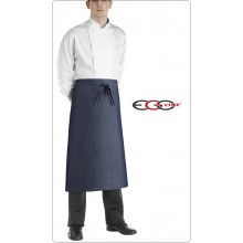 Grembiule Francese Lungo Cuoco Chef Banconiere Barista Ego Chef Italia Jeans Art.6107070C