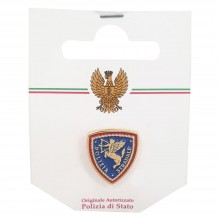 Pins Distintivo Polizia di Stato Stradale Prodotto Ufficiale Italiano Giemme  Art. PS2003