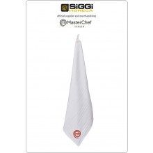 Strofinaccio Asciuga Piatti Torcione  Bianco con Ricamo  Master Chef Masterchef Italia Originali Siggi Art.26SF0010