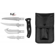 Coltello Sopravvivenza 4 Lame Werkzeug Hunter 4 Wechselklingen Campeggio Caccia Survival Fox Outdor MFH Art. 27176 Coltello Sopravvivenza 4 Lame Werkzeug Hunter 4 Wechselklingen Campeggio Caccia Survival Fox Outdor MFH Art. 27176