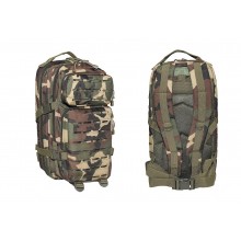 Zaino Tattico Nuovo US Woodland Rucksack VTX NYCO  M.O.L.L.E. Mod. US Assult I 30 Litri Vigilanza SWAT Sicurezza Security MFH Art. 30335T