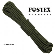 Corda d'utilità Multiuso 5 mm 15 Metri Montagna Campeggio Survival Sopravvivenza Fostex Art. 319430