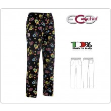 Pantalone Pants Hose Coulisse Cuoco Chef Professionale Ego Chef Italia  Mexico Art. 3502148A Pantalone Pants Hose Coulisse Cuoco Chef Professionale Ego Chef Italia  Mexico Art. 3502148A