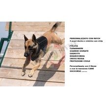 Imbracatura per Cani - Imbracatura Tattica per Cani K9  Carabinieri Polizia Esercito  Protezione Civile Fostex Art. 419800