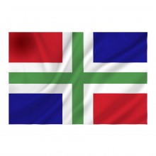 Bandiera Flag da Bastone Groningen Vlag 100x150 Eco  Art.447200-085