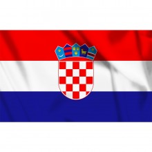 Bandiera Flag da Bastone Croazia 100x150 Eco Art. 447200-196