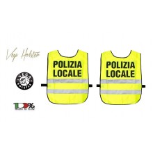 Corpetto Gilet Fratino ad Alta Visibilità POLIZIA LOCALE VENDITA RISERVATA Vega Holster Italia  Art. 4AV11