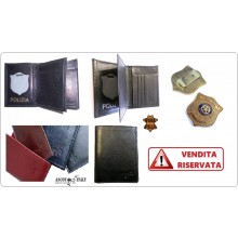 Portafoglio Apertura Libro Pelle Portadocumenti Polizia Amministrativa Modello Plus Ascot Italy Art.561PA Portafoglio Apertura Libro Pelle Portadocumenti Polizia Amministrativa Modello Plus Ascot Italy Art.561PA