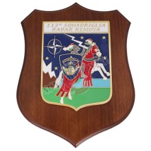 Crest Quadretto Aeronautica Militare Squadriglia Radar Remoto   Prodotto Ufficiale Giemme Art. AM0100P1004
